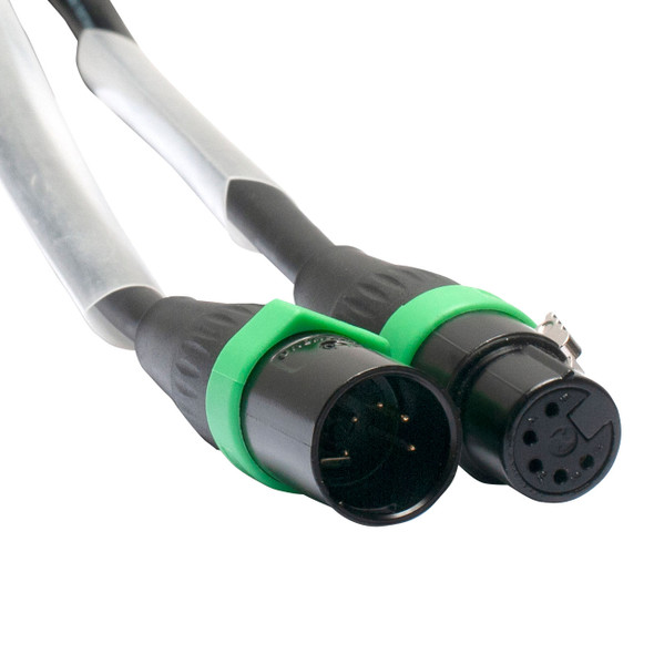 Accu-Cable 5-Pin DMX Pro 15 ft Cable connectors