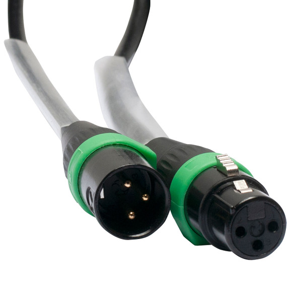 Accu-Cable 3-Pin DMX Pro Cable 15 ft connectors