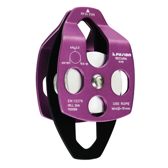 Fusion Secura 2" Double Pulley Purple