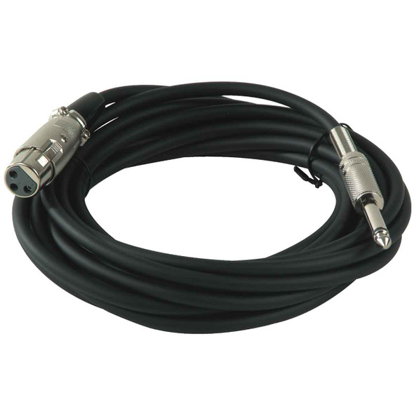 Accu-Cable 1/4 TRS Male to XLR Female cable