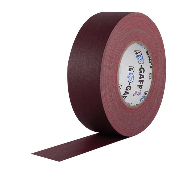 Pro Gaff Burgundy Gaffers Tape 2 wide roll