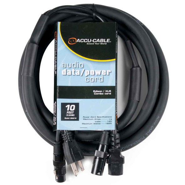 Accu-Cable SKAC10 Power and XLR Combo