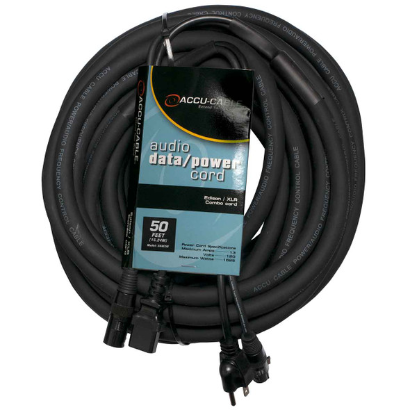 Accu-Cable SKAC50 Power and XLR Combo