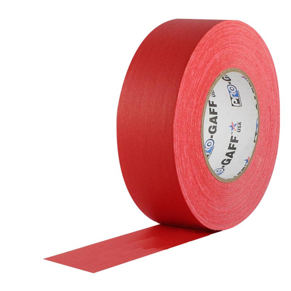 Pro Gaff Red Gaffers Tape 2 wide roll