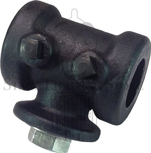 Altman Sliding Tee, Cast Iron for 1/2" Pipe Side Arm