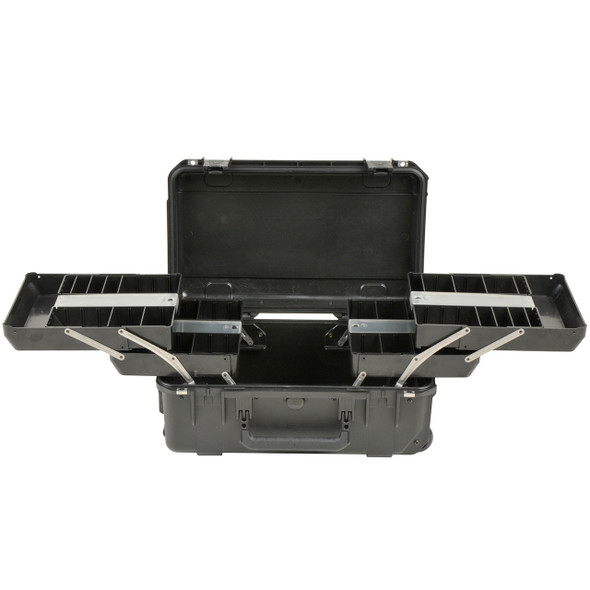 SKB Cases 3i-2011-7B-TR iSeries Case with Pull Out Trays open center