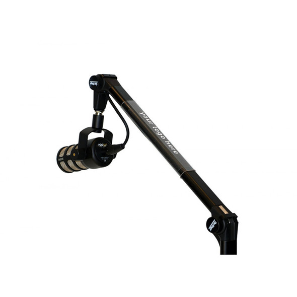 On-Stage Microphone Boom Arm transparent snap-on sleeve - mic not included
