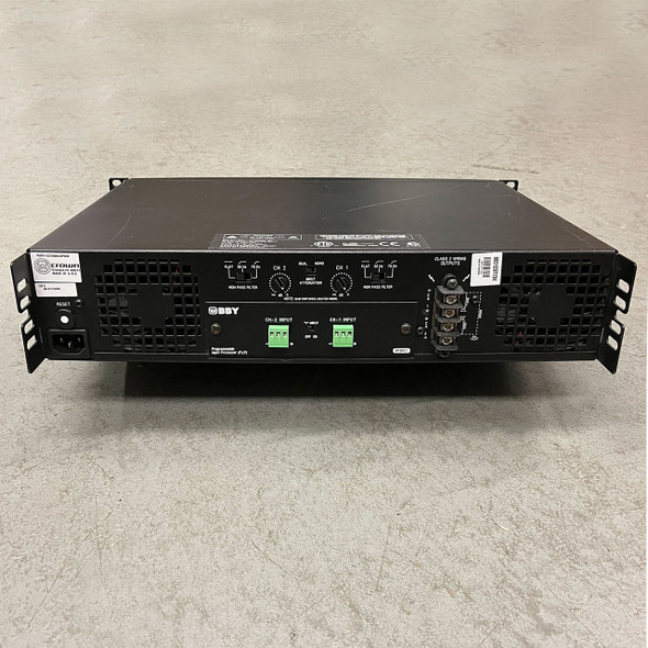 Crown Audio CTs 600 2-Channel 300W Power Amplifier - used back