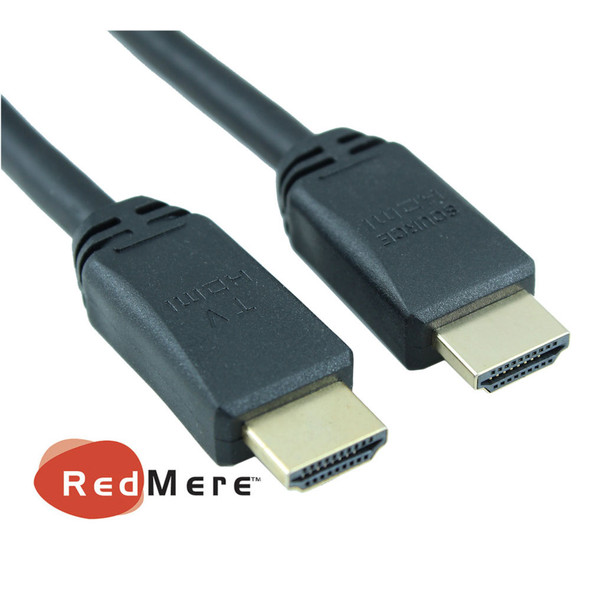 High Speed 4K@60Hz HDMI Cable with Redmere Chipset - 25 ft Black