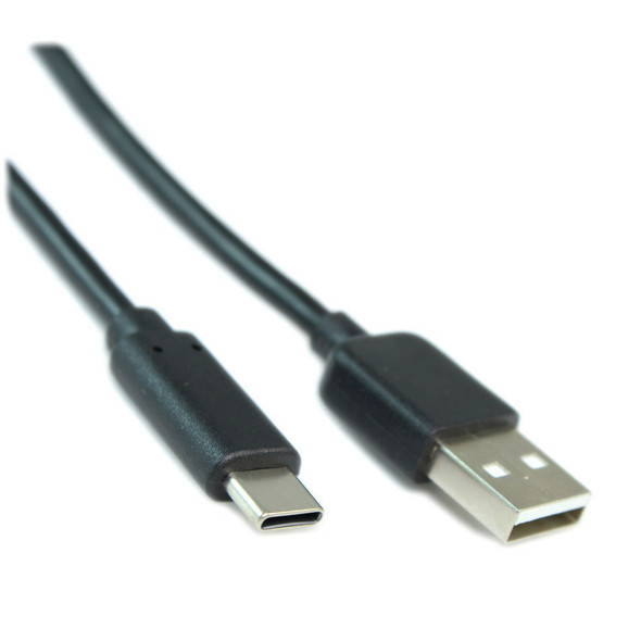 USB Type C Male to Type A Male connectors