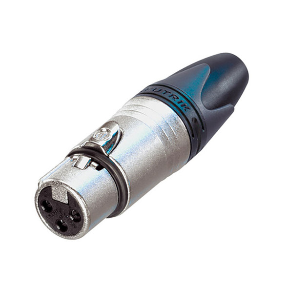 Neutrik NC7FX 7-Pin XLR Female Connector. Nickel - Monkey Wrench