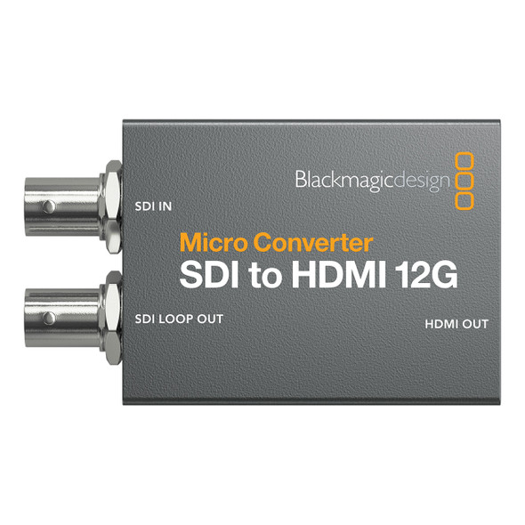 Blackmagic Design Micro Converter SDI to HDMI 12G front