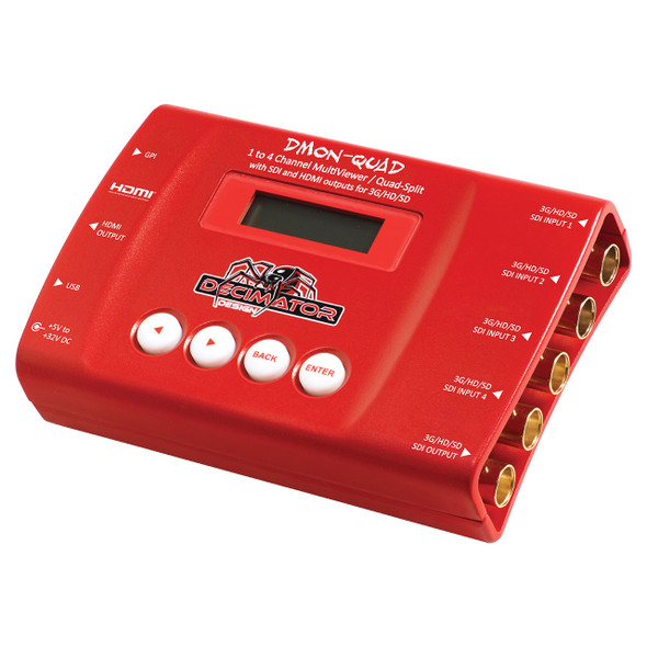 AJA 1x6 3G HD/SD SDI Reclocking Distribution Amplifier - Monkey