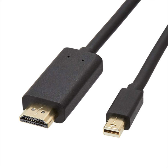 Mini DisplayPort Male to HDMI Male Adapter