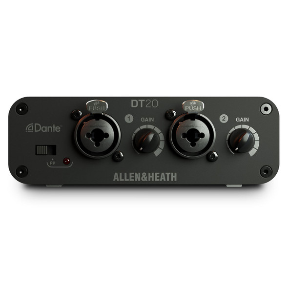 Allen & Heath DT02 Dante Output Interface with 2 XLR Outputs