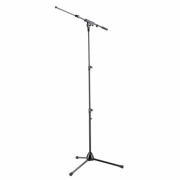 K&M Microphone Stand with Telescoping Boom