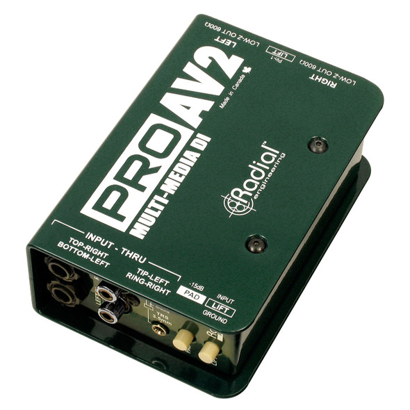 Radial JDI Stereo Jensen-equipped 2-Channel Passive
