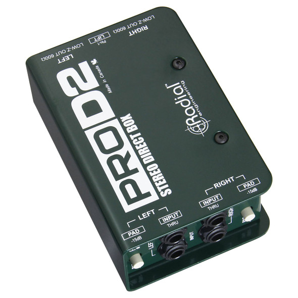 Radial JDI Stereo Jensen-equipped 2-Channel Passive