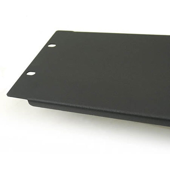 Audiopile RPUB Flanged Blank Rack Panel edges example