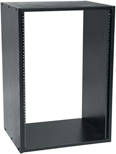 Middle Atlantic BRK14 Black Laminate Rack, 18" deep