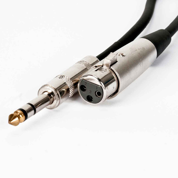 Accu-Cable 1/4 TRS Male to XLR Female connectors