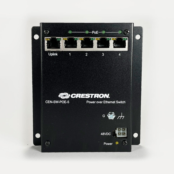 Creston 5-Port PoE Switch front