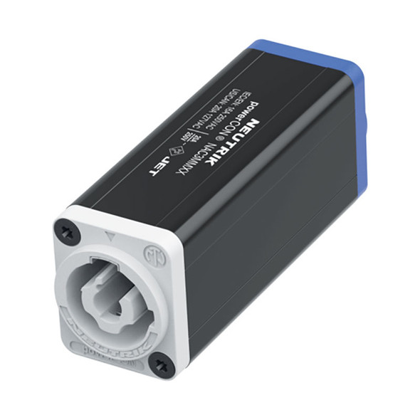 Neutrik NAC3MPXXA-WOT PowerCON Blue Chassis Receptacle without