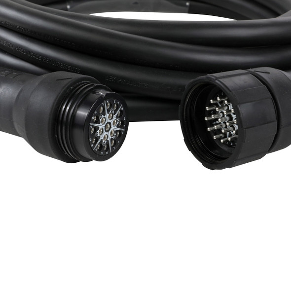 Lex EverGrip Molded 19-Pin Multi-Conductor Cable closeup