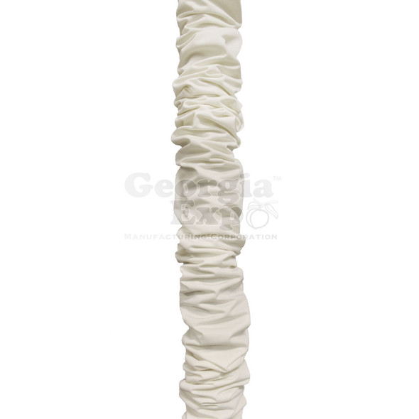 Fabric Pole Cover white