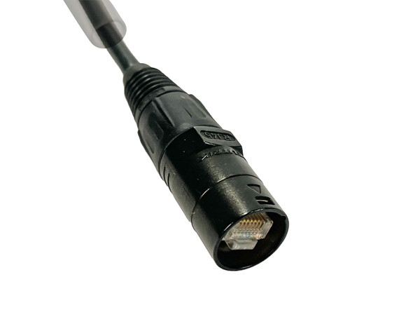 Ethercon CAT5e to RJ45 Adapter ethercon view