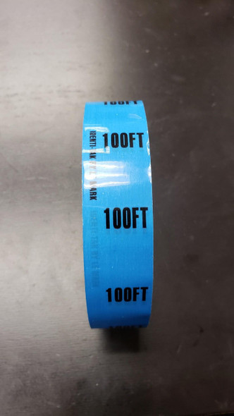 Cable Length Printed Tape 100 FT