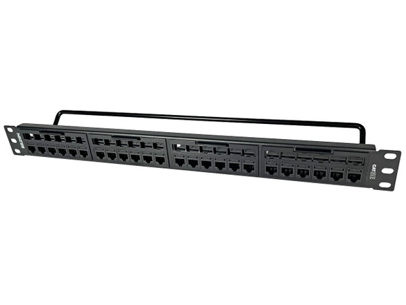 Beldon 24-port Patch Panel angle Beldon 24-port Patch Panel angle