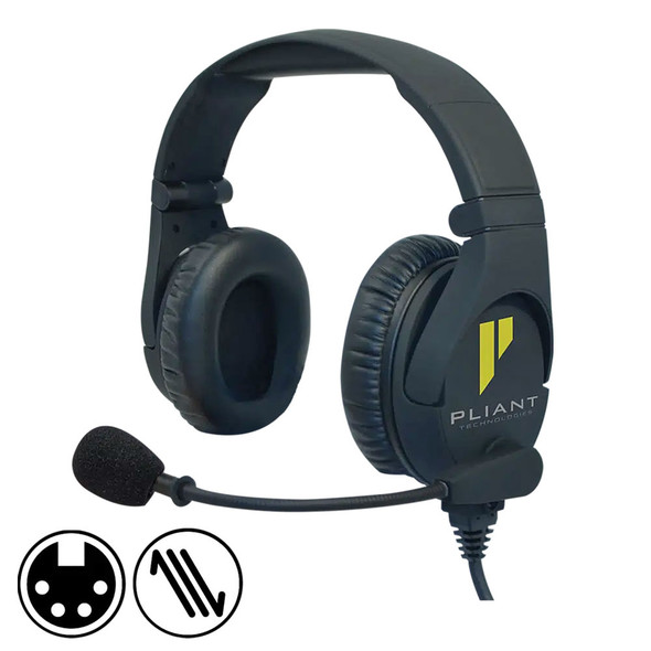 Pliant Dual Muff Headset