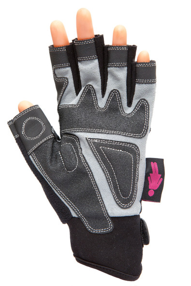 Dirty Rigger Ladies Comfort Fit Fingerless Work Gloves CLEARANCE!