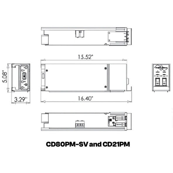 JSI CD80-SV Power Module diagram