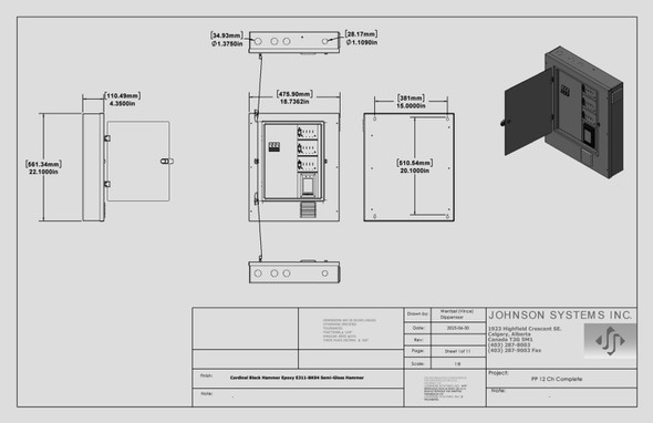 JSI LED Panel 8 & 12 diagram JSI LED Panel 8 & 12 diagram