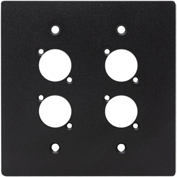 JSI Receptacle Plate 2 gang x 4 cutouts