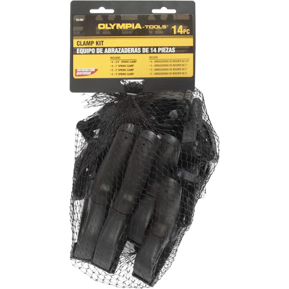 Olympia Clamp Kit net bag front