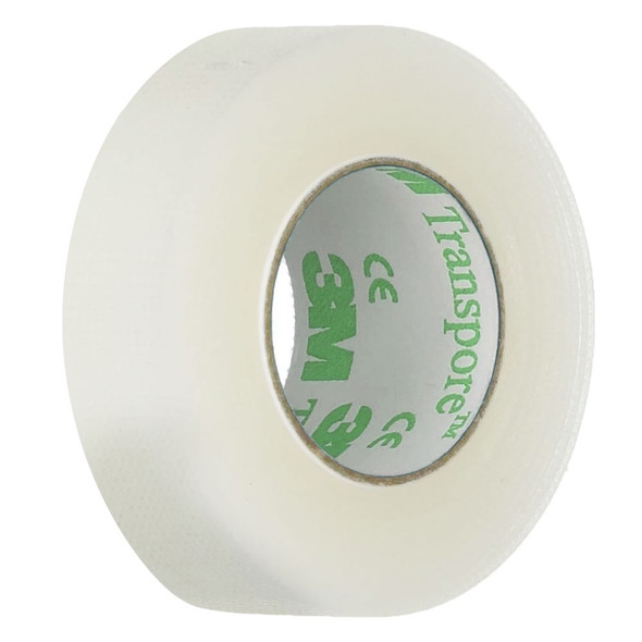 3M Clear Transpore Surgical Tape 1/2" Roll