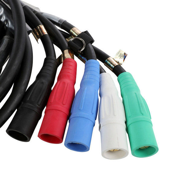 Feeder Cable cam-type male ends