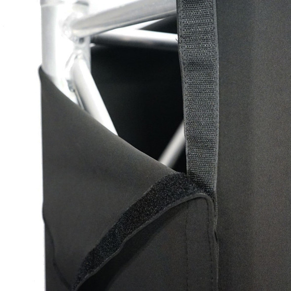 Truss Cover with Velcro Black, 10 ft.