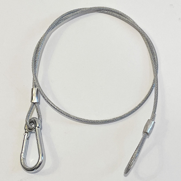 Safety Cables 27" Silver