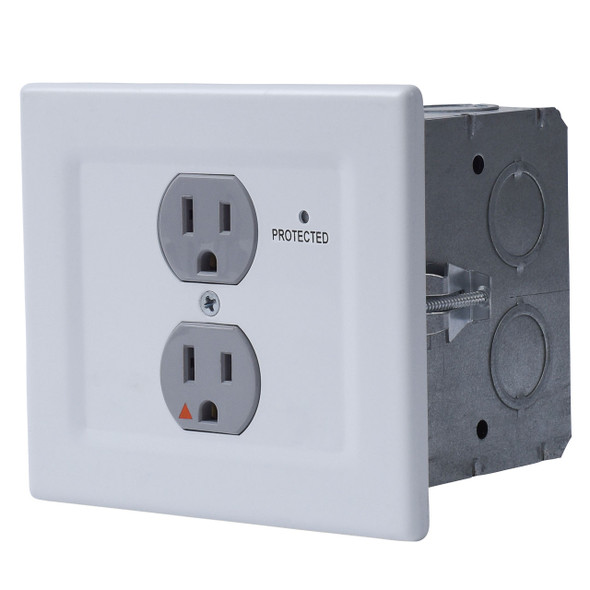 Chief EGX-SF2 Power Conditioned Wall Outlet 2-gang