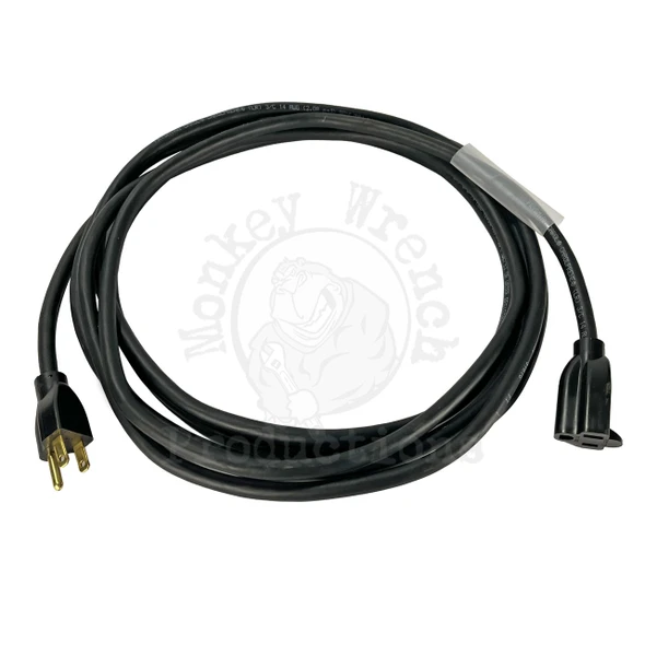 Edison Extension Cable 14/3 15ft