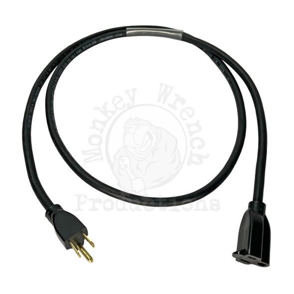 Edison Extension Cable 12/3 SJOOW  5 ft