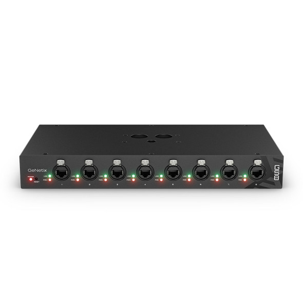 GeNetix 8-Port PoE Unmanaged Switch front