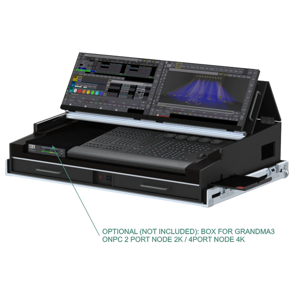 Case for MA3 Double, grandMA3 onPC Command Wing & FaderWing by Santosom Integrated Solutions® SIS