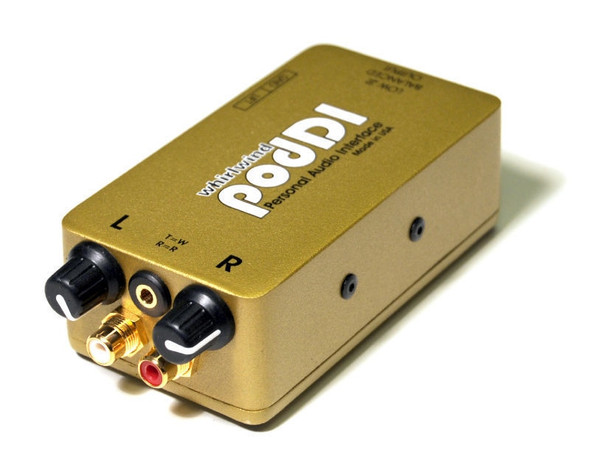 Whirlwind pcDI Direct Box Personal Computer Stereo Line Interface