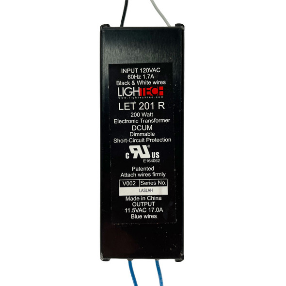 Lightech LET201 Electronic Transformer