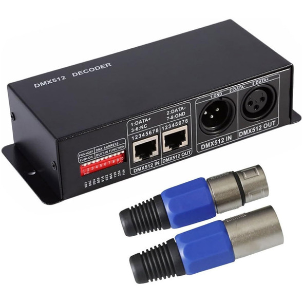 DMX512 Decoder 3-Channel Controller